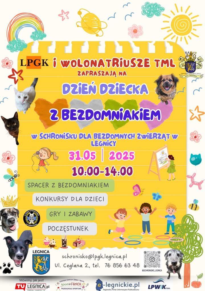 Dzień Dziecka z bezdomniakami w schronisku już 31 maja