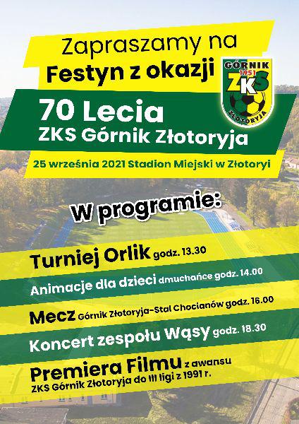 Festyn z okazji 70-lecia Górnika