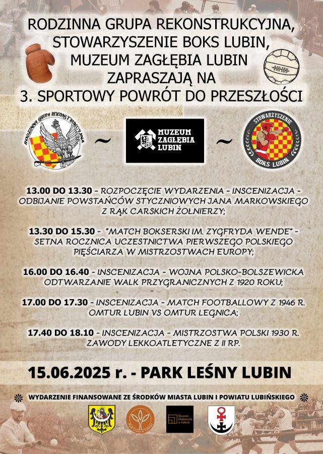 Kosynierzy, bokserzy, futbol i królowa sportu: plenerowe widowisko w Parku Leśnym już w niedzielę