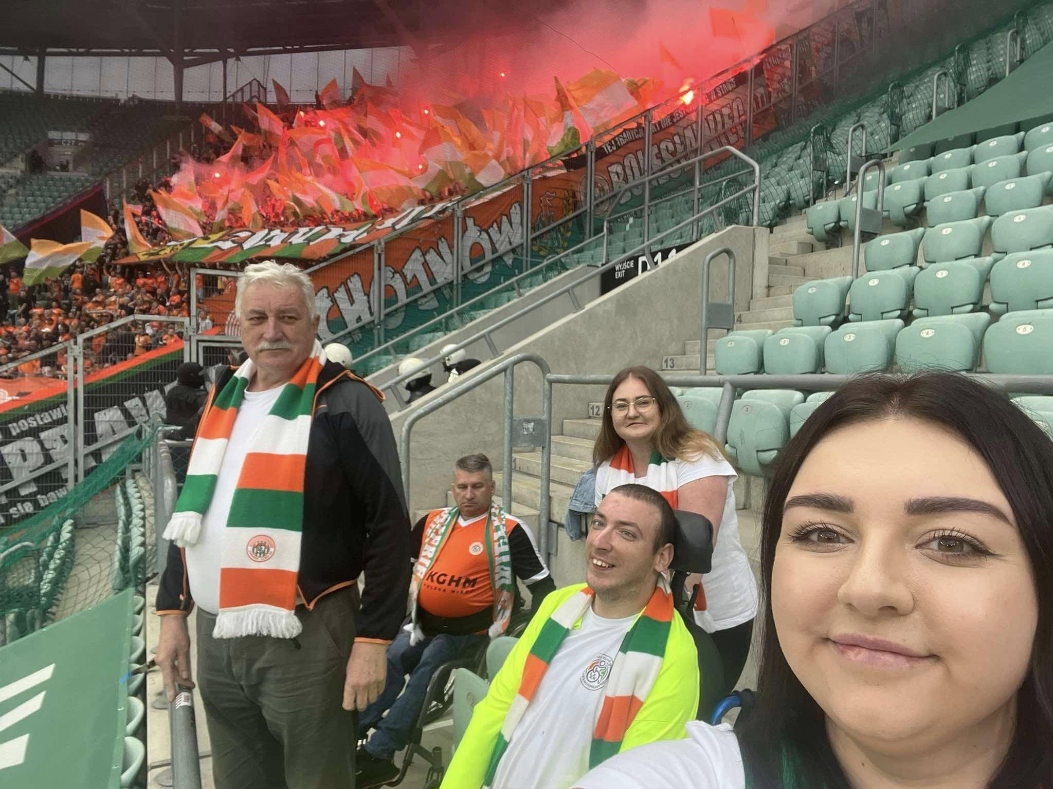 Lubiński Klub Kibica Niepełnosprawnego świętuje i planuje