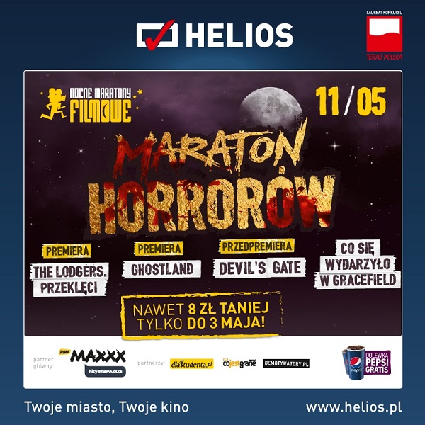 Repertuar kina Helios Legnica (04.05-10.05.18) 