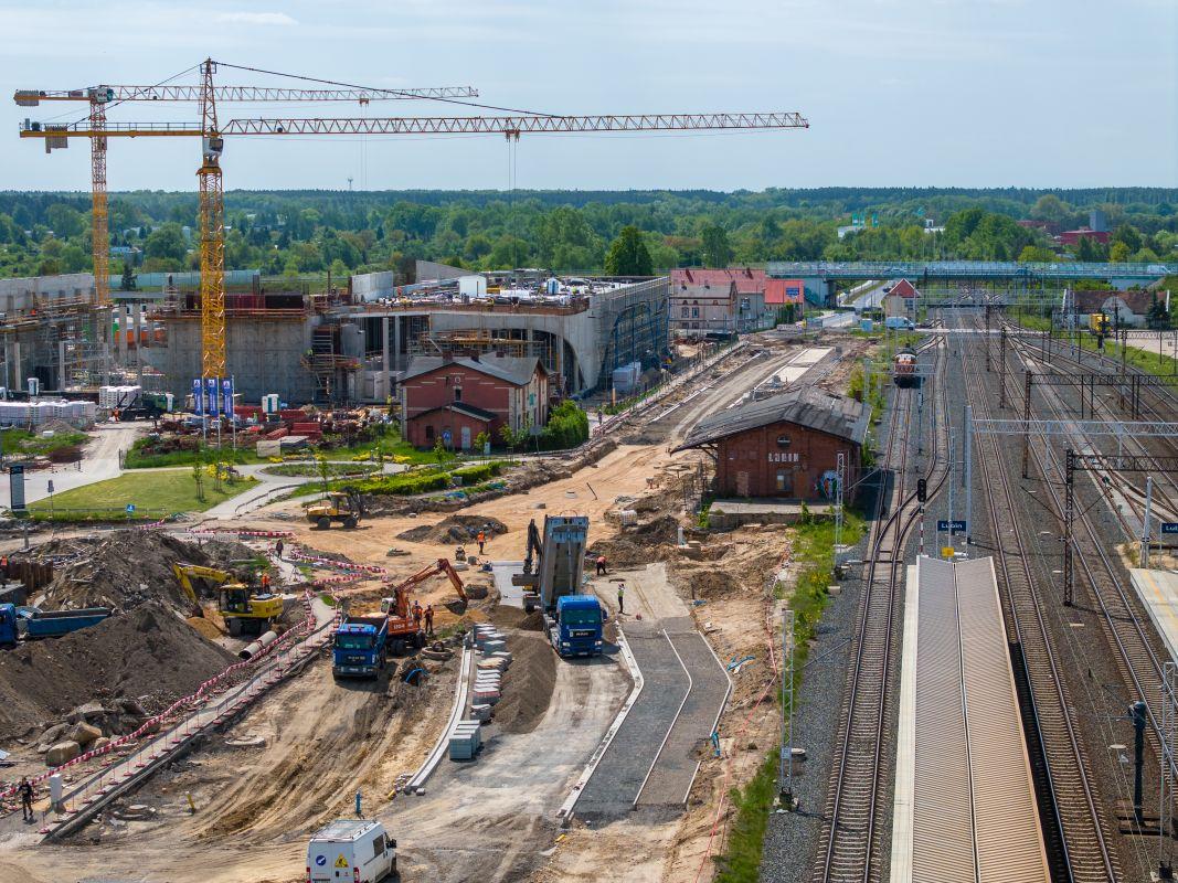 Centrum Przesiadkowe - I etap budowy. Lubin będzie się miał czym pochwalić (FOTO)