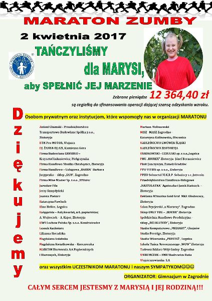 Zatańczyli dla Marysi