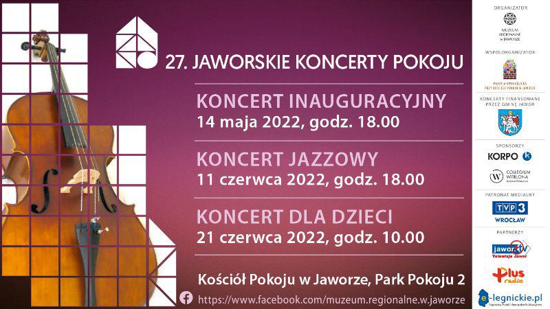 Muzyczna wiosna: 27. Jaworskie Koncerty Pokoju