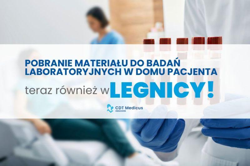 Mobilny Punkt Pobrań CDT Medicus już w Legnicy