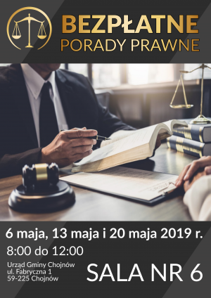 Bezpłatne porady prawne w Urzędzie Gminy