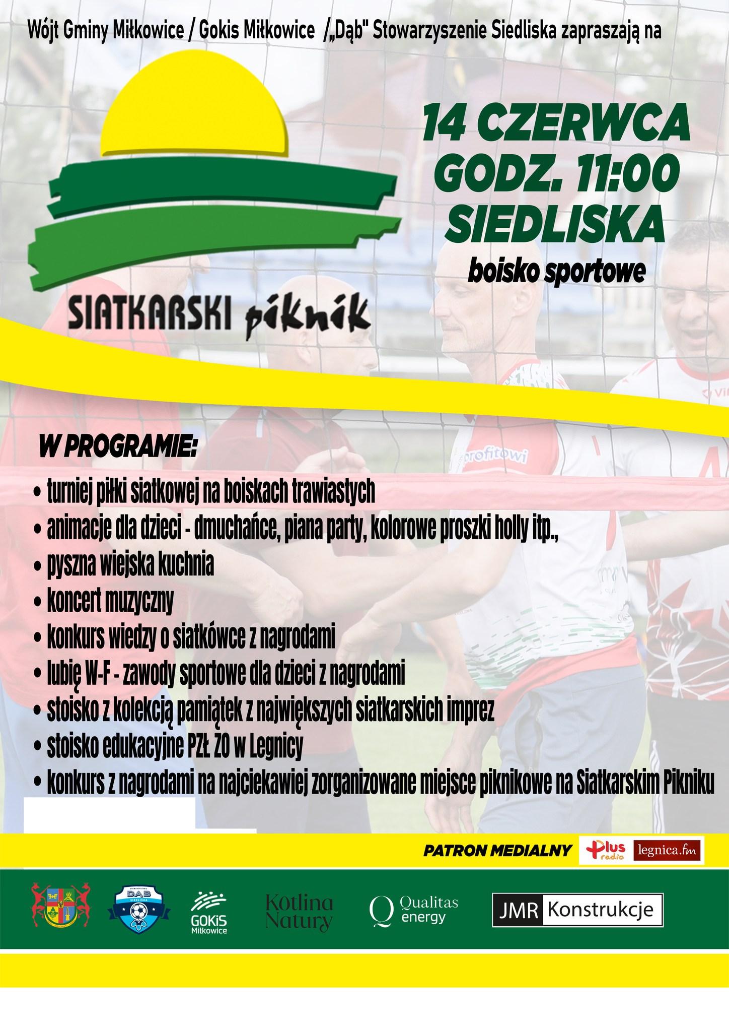 Piknik siatkarski z gwiazdami