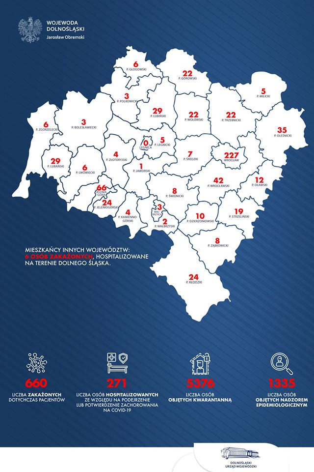 Przybywa zakażonych w powiecie złotoryjskim