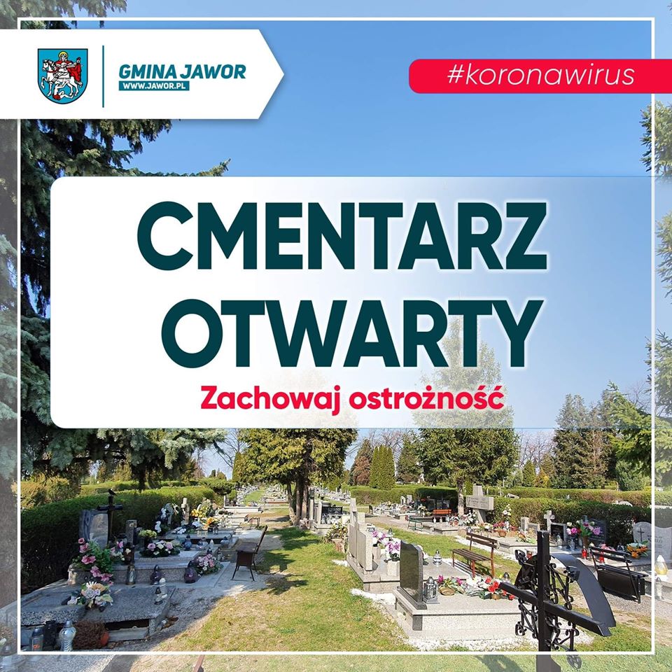 Cmentarze w Jaworze i Chojnowie otwarte