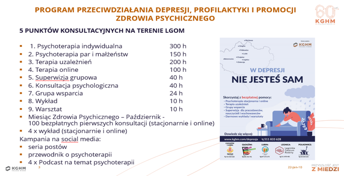 KGHM w 2022 roku kontynuuje współpracę z samorządami