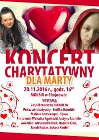 Koncert charytatywny dla Marty