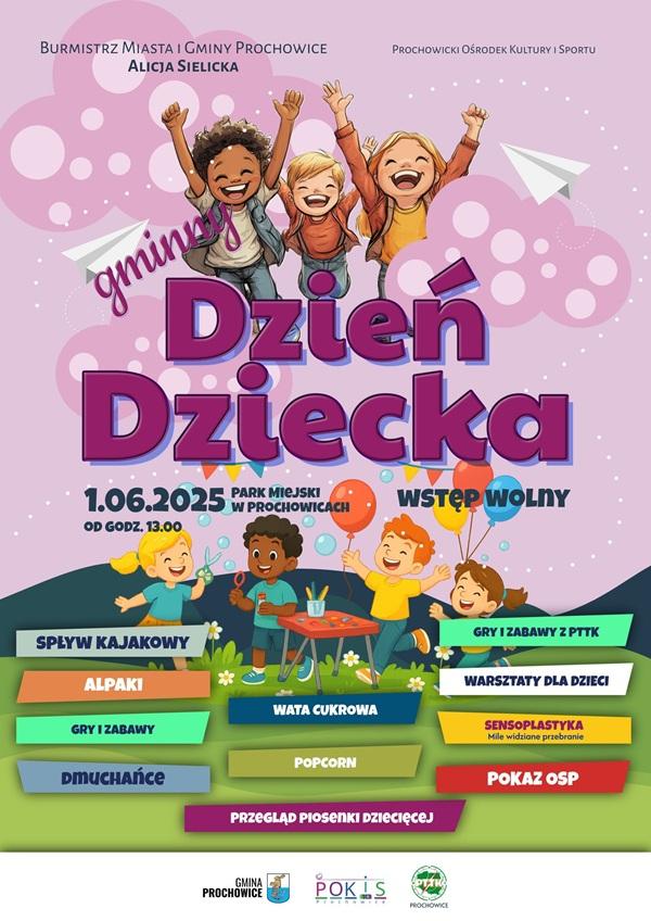 Gminny Dzień Dziecka w Prochowicach już w niedzielę