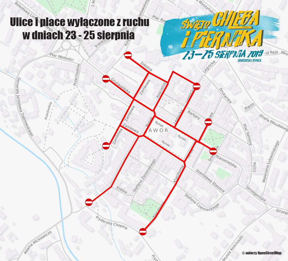 Święto Chleba=utrudnienia w ruchu. Centrum miasta już zamknięte!