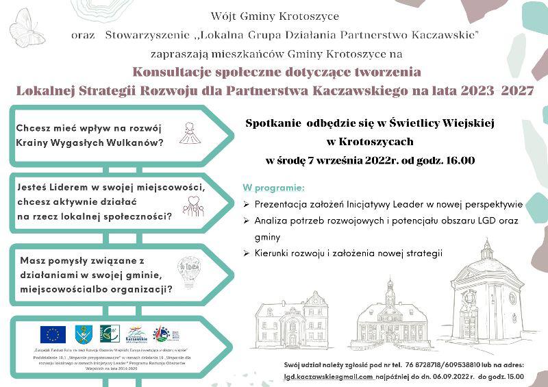 Konsultacje w Krotoszycach o lokalnej strategii