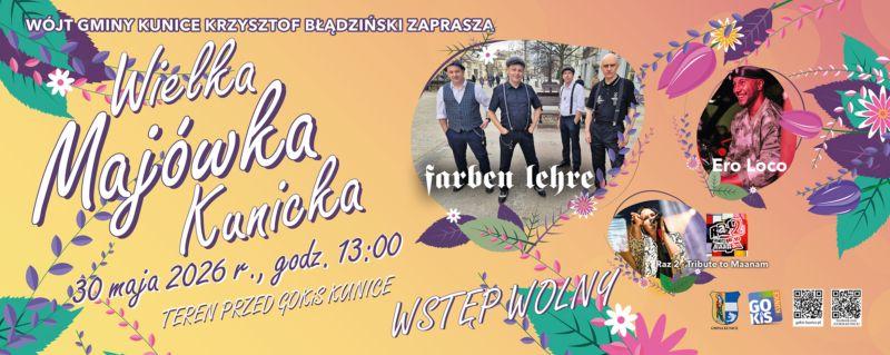 Wielka Kunicka Majówka: rock i moc lokalnych atrakcji nad Jeziorem Kunickim
