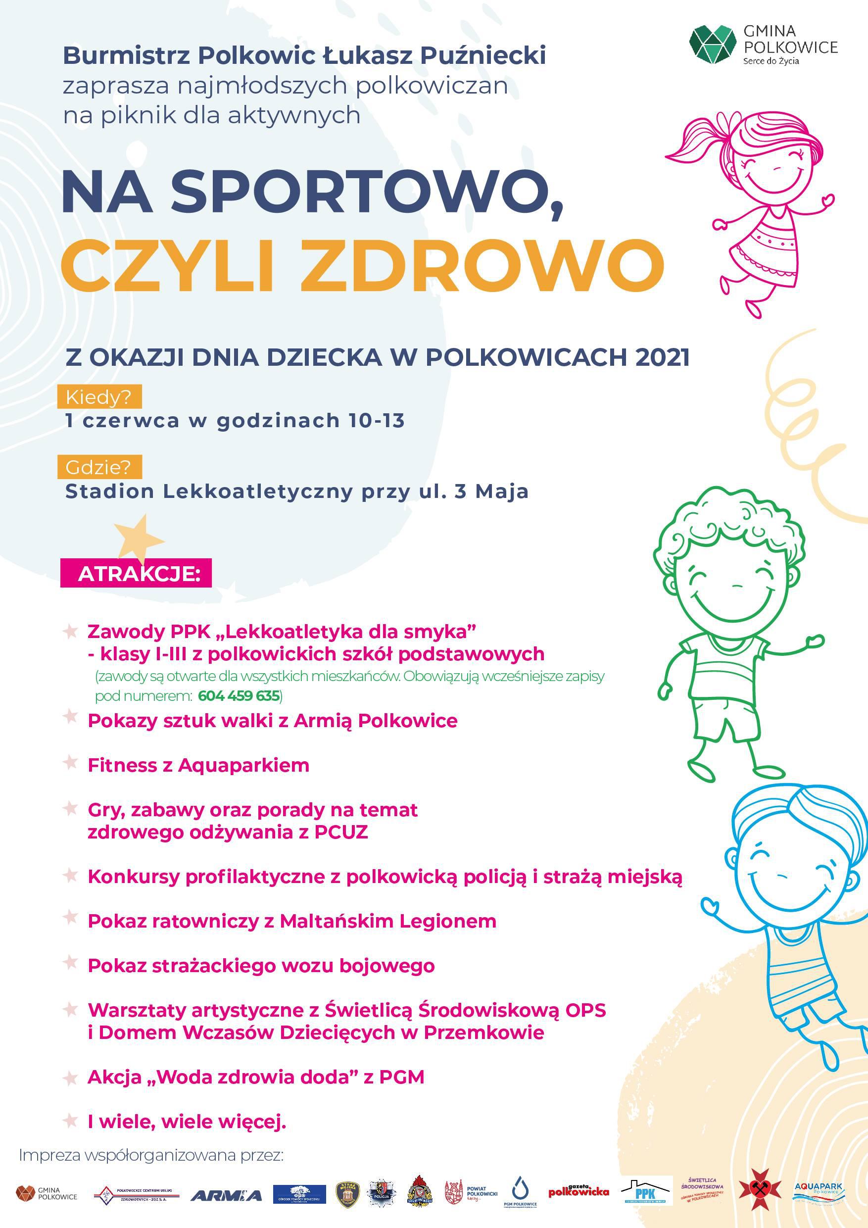 Będzie aktywny Dzień Dziecka w Polkowicach