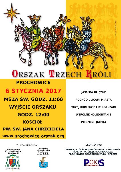 Prochowiczanie czekają na Orszak Trzech Króli