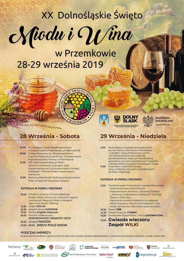 XX Dolnośląskie Święto Miodu i Wina na bogato! (PROGRAM)