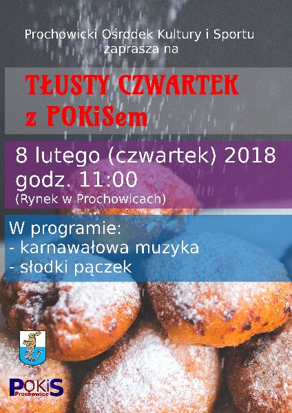 Zapraszają mieszkańców na pączki w Rynku