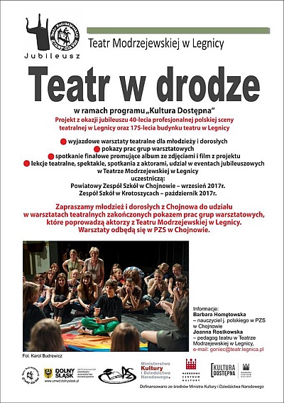 Chojnów na trasie "Teatru w drodze"