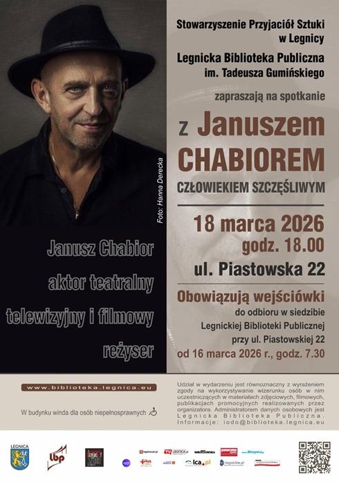 Spotkanie z aktorem Januszem Chabiorem