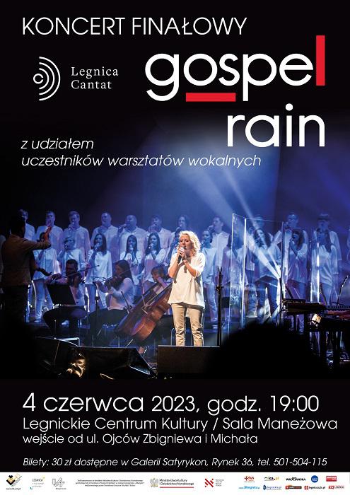Legnica Cantat 53 - warsztaty oraz koncert GOSPEL RAIN
