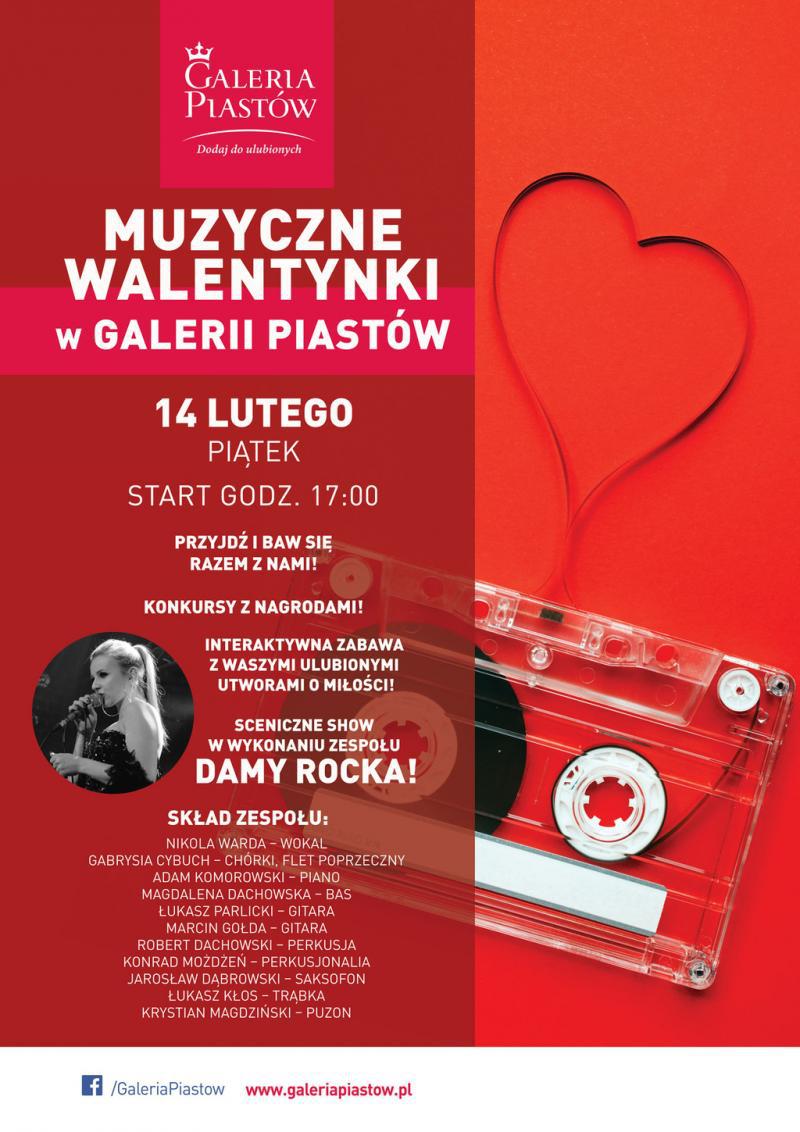 Muzyczne Walentynki w Galerii Piastów!