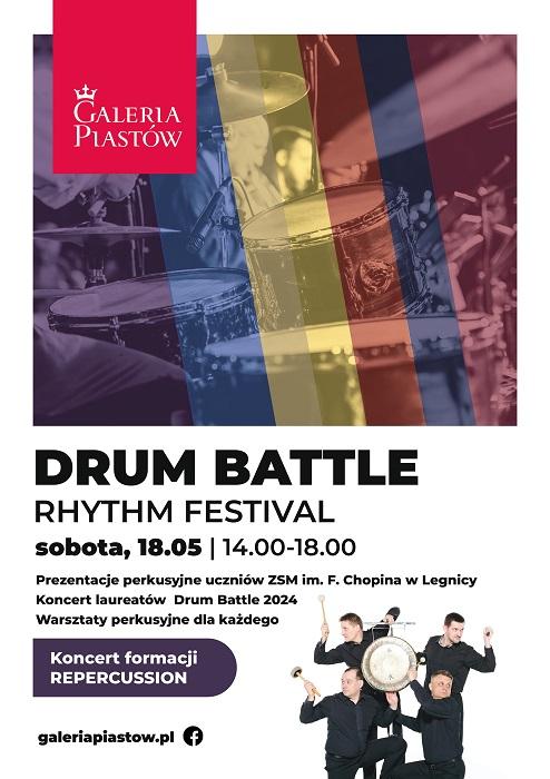 DRUM BATTLE Rhythm Festival znów w Galerii Piastów