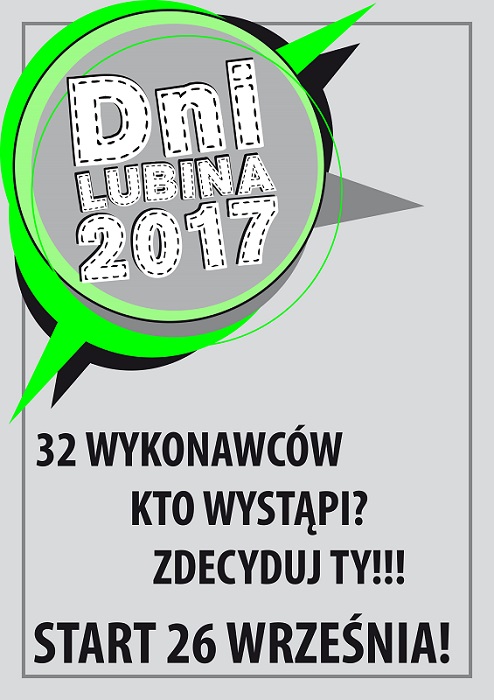 Zagłosuj na gwiazdę Dni Lubina