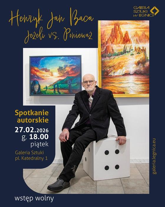 Spotkanie autorskie z Henrykiem Janem Bacą