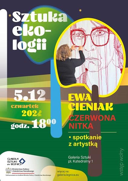 Spotkanie z Ewą Cieniak w Galerii Sztuki