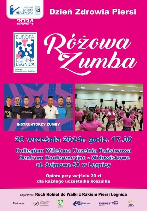 Różowa zumba