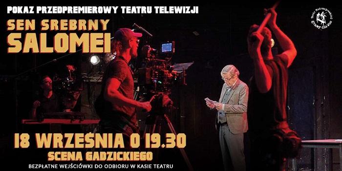 Kolejny spektakl Modrzejewskiej na ekranie TV