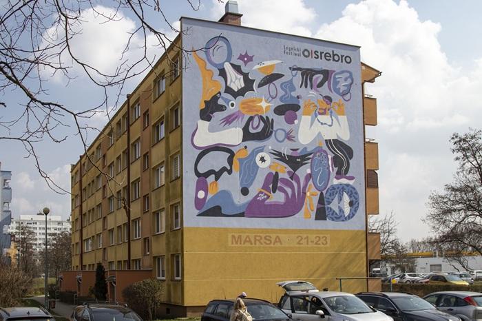 Nowy mural w Legnicy promuje SREBRO