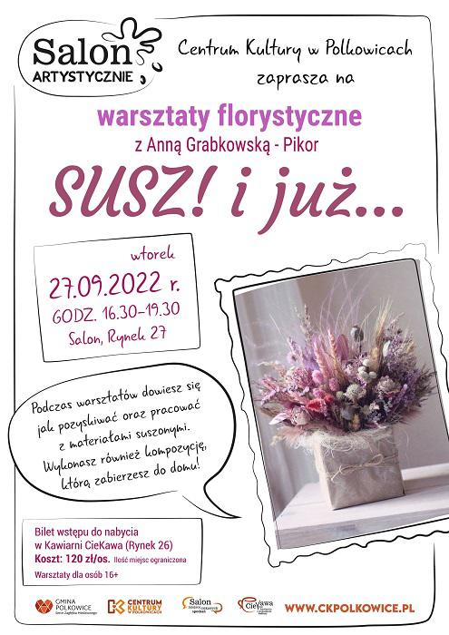 Warsztaty florystyczne "SUSZ! i już..."