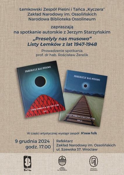 Jerzy Starzyński przedstawia losy Łemków