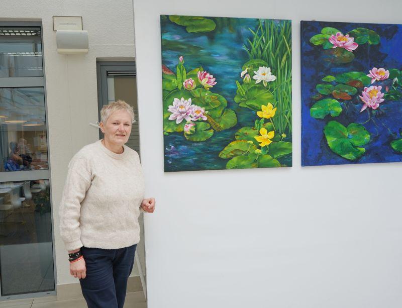 Sztuka, która inspiruje – „Nenufary – piękno natury” w CDT Medicus (FOTO)