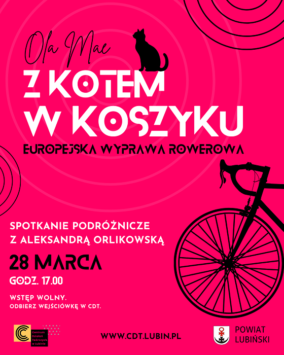 Z kotem w koszyku – europejska wyprawa rowerowa