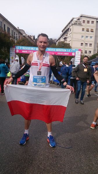 Złotoryjanin na trasie Treviso Maraton