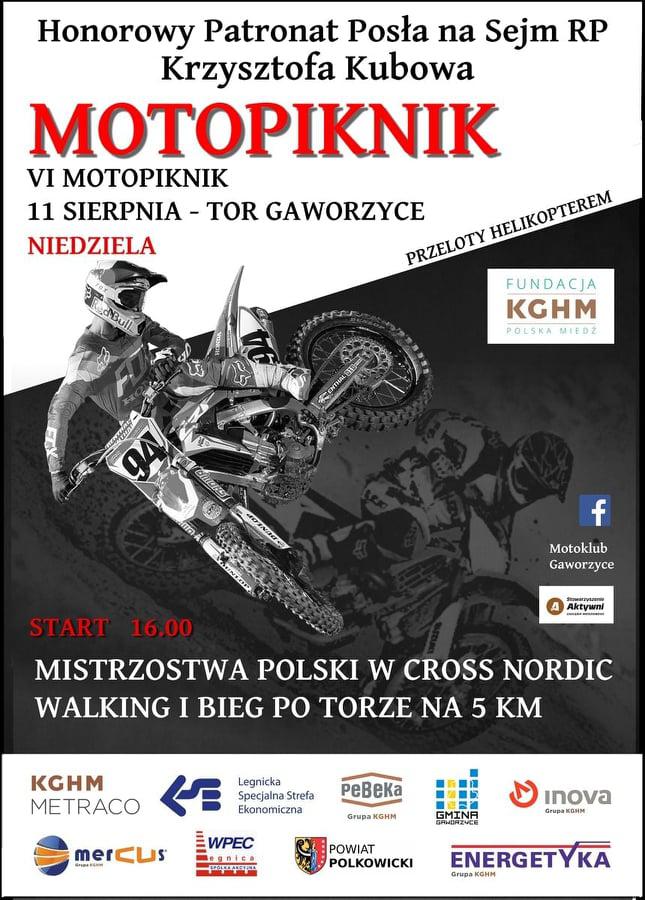 VI Moto Piknik w Gaworzycach. Atrakcji nie zabraknie...