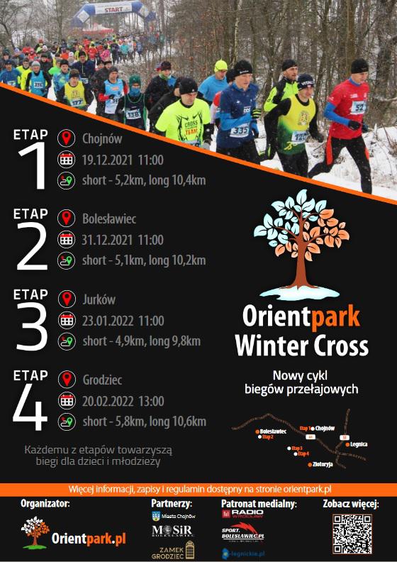 Czas na zimowe bieganie Orient Park Winter Cross