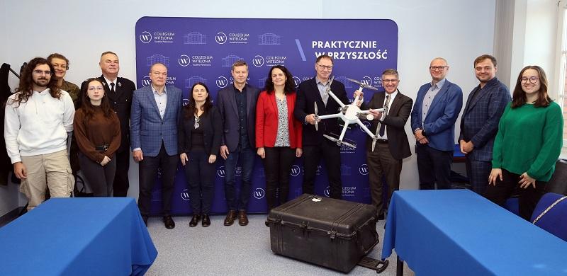 Dron pomoże chronić środowisko w Powiecie Legnickim