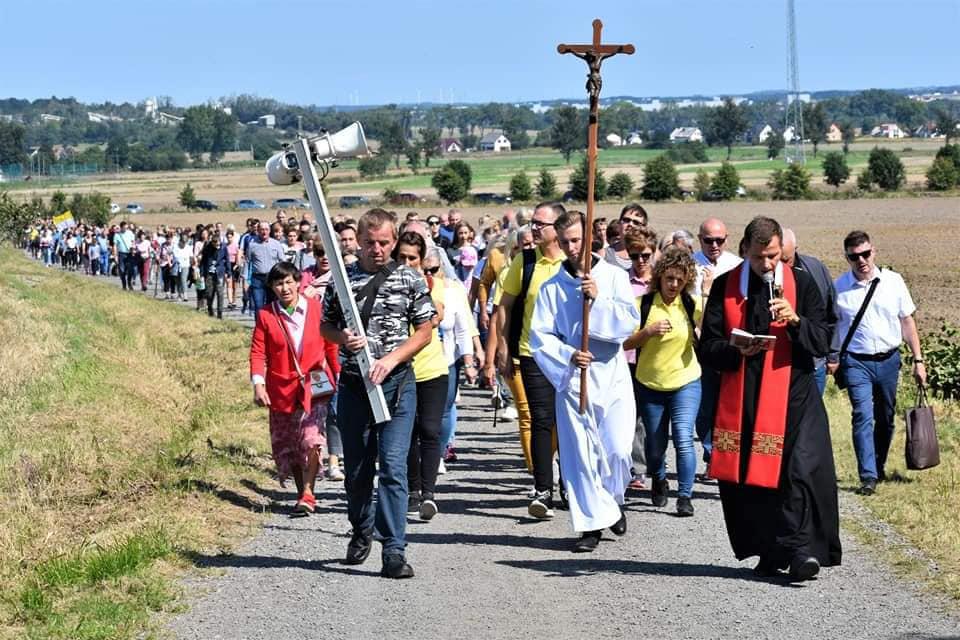 Pielgrzymka na Kalwarię w szczytnym celu