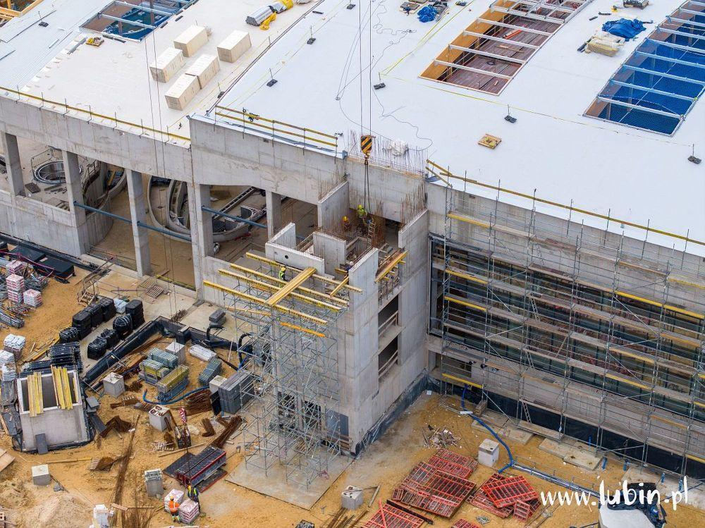 Budowa Aquaparku w Lubinie wchodzi do środka-zbliża się finisz (FOTO)