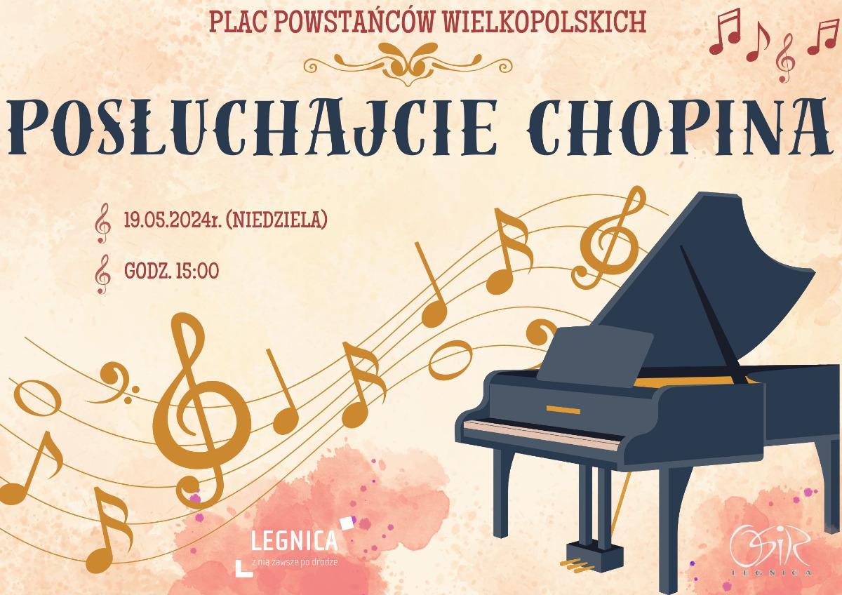 Koncert "Posłuchajcie Chopina" na placu