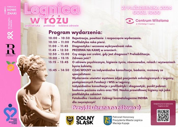 Legnica w różu