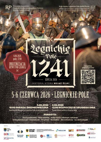 „Legnickie Pole 1241” i inscenizacja bitwy pod Legnicą - harmonogram imprezy