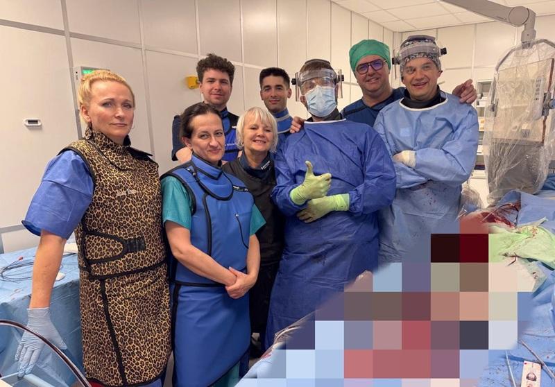 Pierwsza w historii szpitala trombektomia płucna