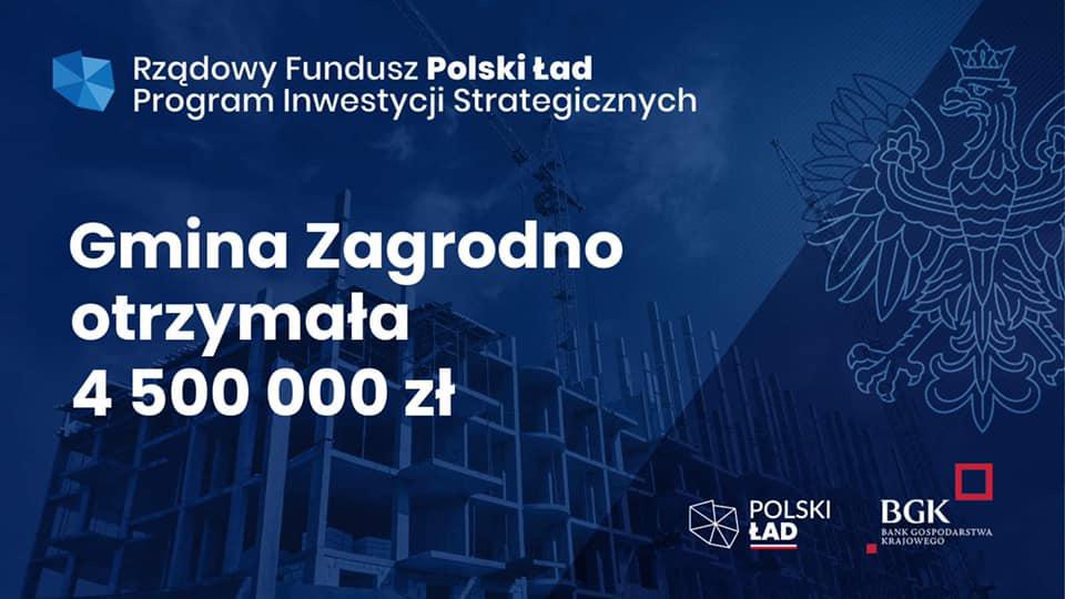 14 milionów dla Złotoryi, dla Zagrodna 4,5 mln z Polskiego Ładu