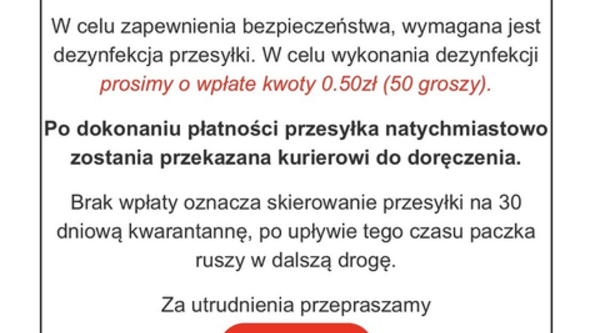 Zapłaciła 50 groszy, straciła 2,5 tysiąca